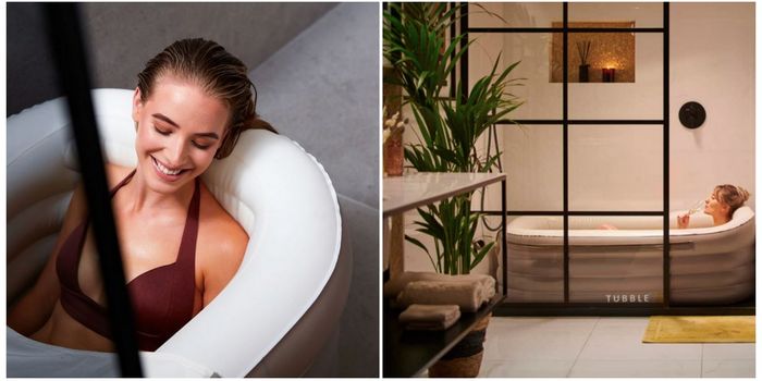 Tubble inflatable bathtub