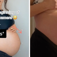 Mum-to-be catches moment her bump starts to ‘drop’ on TikTok