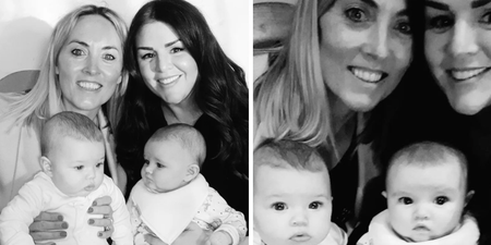 Kathryn Thomas and Síle Seoige share adorable moment their babies meet for first time