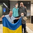 5 year old Ukrainian boy arrives in Ireland for leukaemia treament