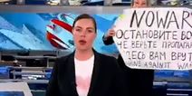 Russian journalist who protested against the war on live TV arrested