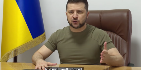 Zelensky appears to criticise Ireland for response to Ukraine crisis