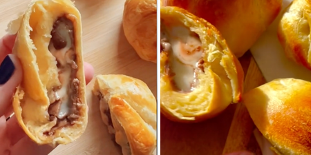 Creme Egg croissants are all over TikTok and they look insane