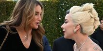 WATCH: Did Lady Gaga throw shade at Caitlyn Jenner at Oscars party?