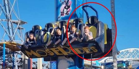 Carnival ride forced to stop after harness on toddler flies open