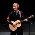 RTÉ’s Des Cahill catches a fan with other plans at Ed Sheeran’s Croke Park gig