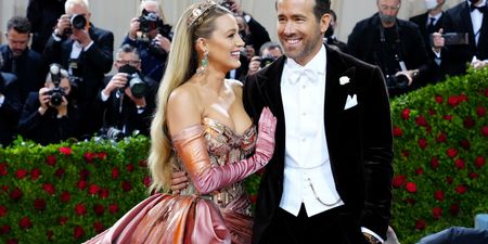WATCH: Ryan Reynolds’ reaction to Blake Lively’s Met Gala outfit is making everyone’s hearts melt