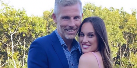 Des Bishop and Hannah Berner have officially tied the knot