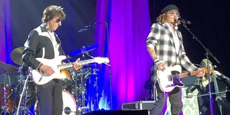 Johnny Depp performs in Sheffield as he awaits verdict in defamation case