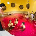 You can now swim in a pool full of red wine