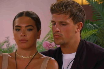 Luca and Gemma left the Love Island reunion early after row