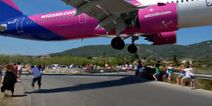 WizzAir flight makes ‘lowest ever landing’ at Greek airport – narrowly avoiding plane spotters