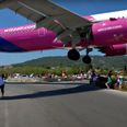 WizzAir flight makes ‘lowest ever landing’ at Greek airport – narrowly avoiding plane spotters
