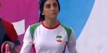 Iranian climber who competed without hijab appears on state TV following concerns she had gone missing