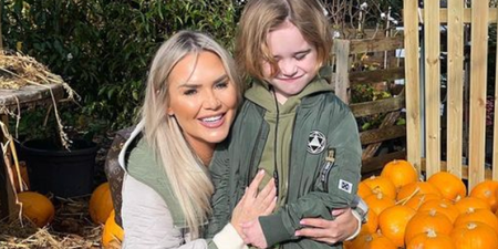 Erin McGregor opens up on hard night with son Harry in hospital