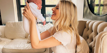 Mollie King shares how her daughter’s middle name honours her late father