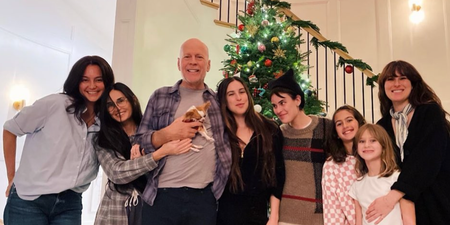 Fans delighted as Demi Moore shares family photo with Bruce Willis following his retirement