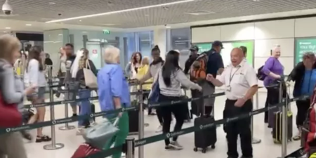 Peppy Dublin Airport worker goes viral for keeping security queue entertained