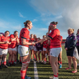 Two Munster players got engaged following their rugby match over the weekend