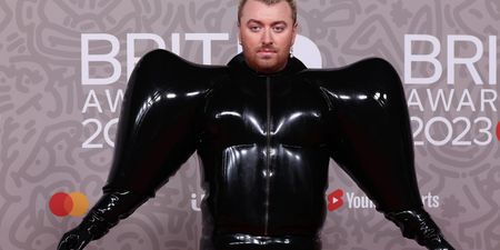 People are raving about Sam Smith’s latex BRITs outfit