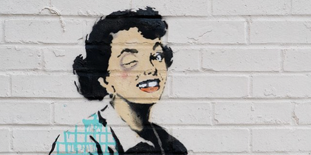 Banksy returns with new Valentine’s Day artwork highlighting domestic violence