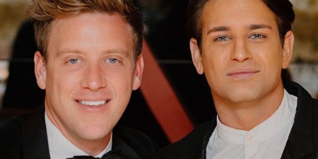 Ollie Locke and husband Gareth expecting twins after years of trying to start a family