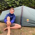 ‘Tent boy’ finally heading inside after three years of camping during which he raised £700k for charity