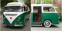 Find this mystery campervan in Galway this weekend for a chance to WIN it for yourself!