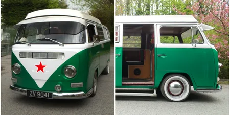 Find this mystery campervan in Galway this weekend for a chance to WIN it for yourself!