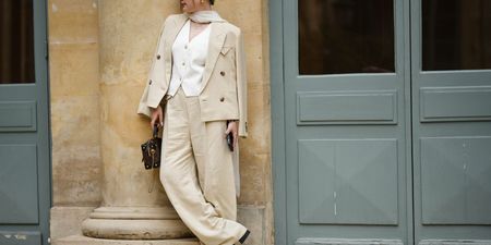 Linen suits are the answer to chic office style this summer