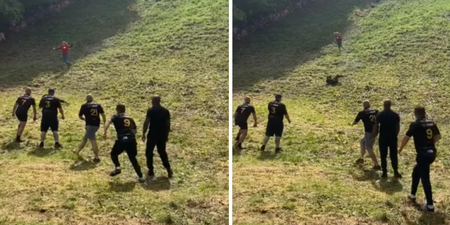 Woman wins cheese rolling contest despite being knocked unconscious