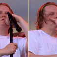 Lewis Capaldi forced to end Glastonbury set early as crowd helps sing while he ‘struggles’