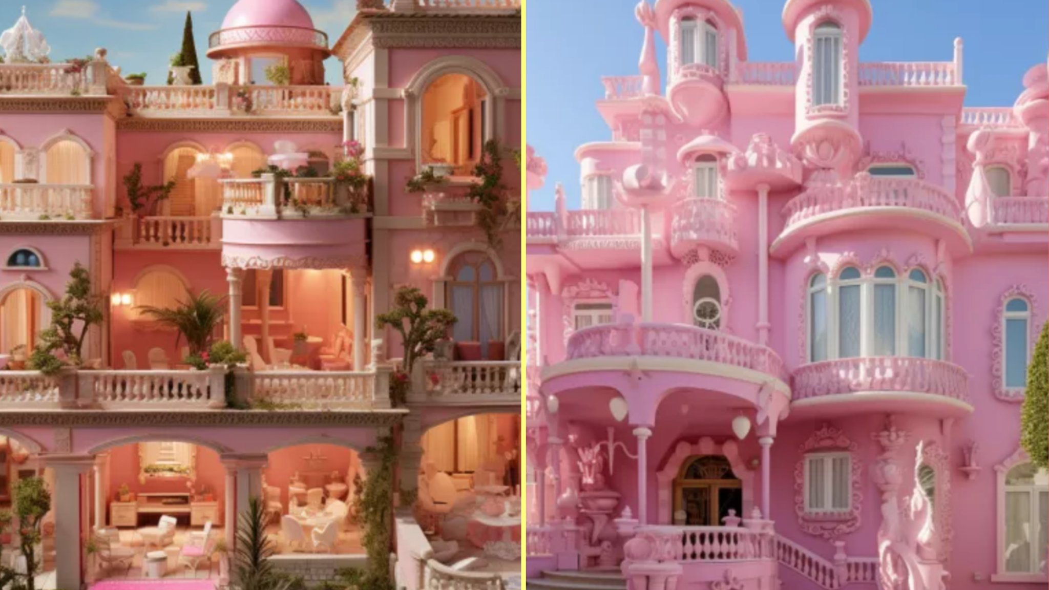 Best barbie house in deals the world