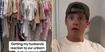 Mum to be has baby’s wardrobe full with 200 outfits at only 15 weeks pregnant