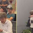 78-year-old man proposes to his childhood sweetheart at the airport
