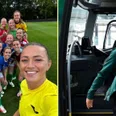 Emotional scenes as Irish team arrives in Australia ahead of Women’s World Cup