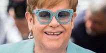 Elton John was treated overnight in hospital after suffering a fall at his villa