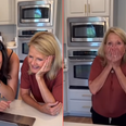 Grandmother’s reaction to daughter’s baby news goes viral