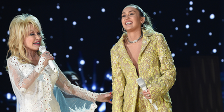 Dolly Parton teams up with Miley Cyrus for Wrecking Ball cover