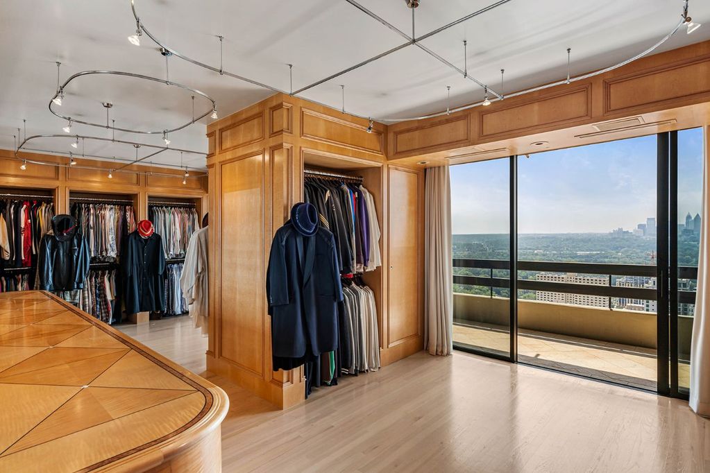 The wardrobe