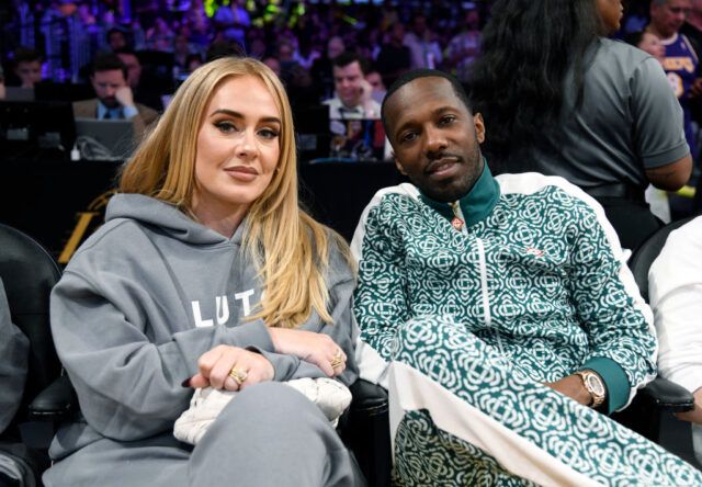 Adele and Rich Paul