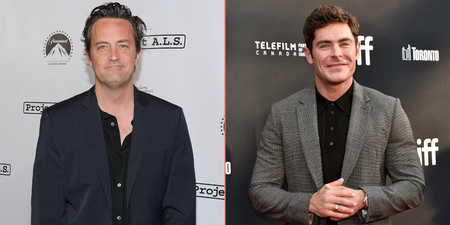 Matthew Perry wanted Zac Efron to play him in a biopic he was working on