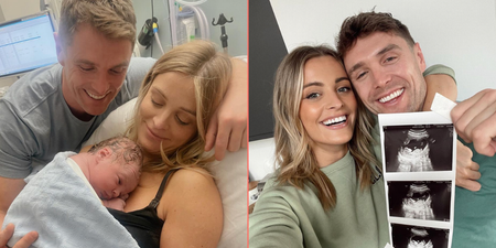 Irish influencer Louise Cooney has welcomed her first child