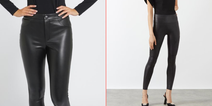These €20 Dunnes leather leggings are giving Spanx a run for their money