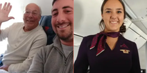 Dad goes to extreme lengths to spend Christmas with his air hostess daughter