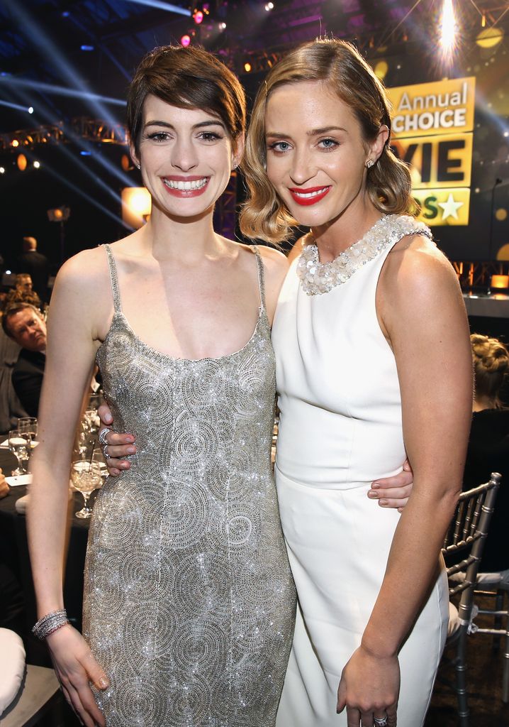 anne hathaway and emily blunt