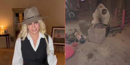 Britney Spears shares unseen photo of burned down gym as she ‘reflects’ on the 2020 incident