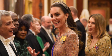 Kate Middleton rewears royal wedding look for Diplomatic Reception