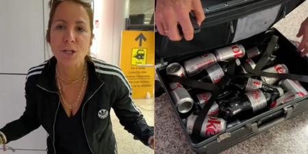 American influencer brings entire suitcase of Diet Coke on holiday thinking Europe doesn’t sell it
