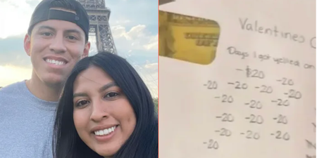 Man takes off $1 from fiancee’s Valentine’s Day gift every time she shouts at him